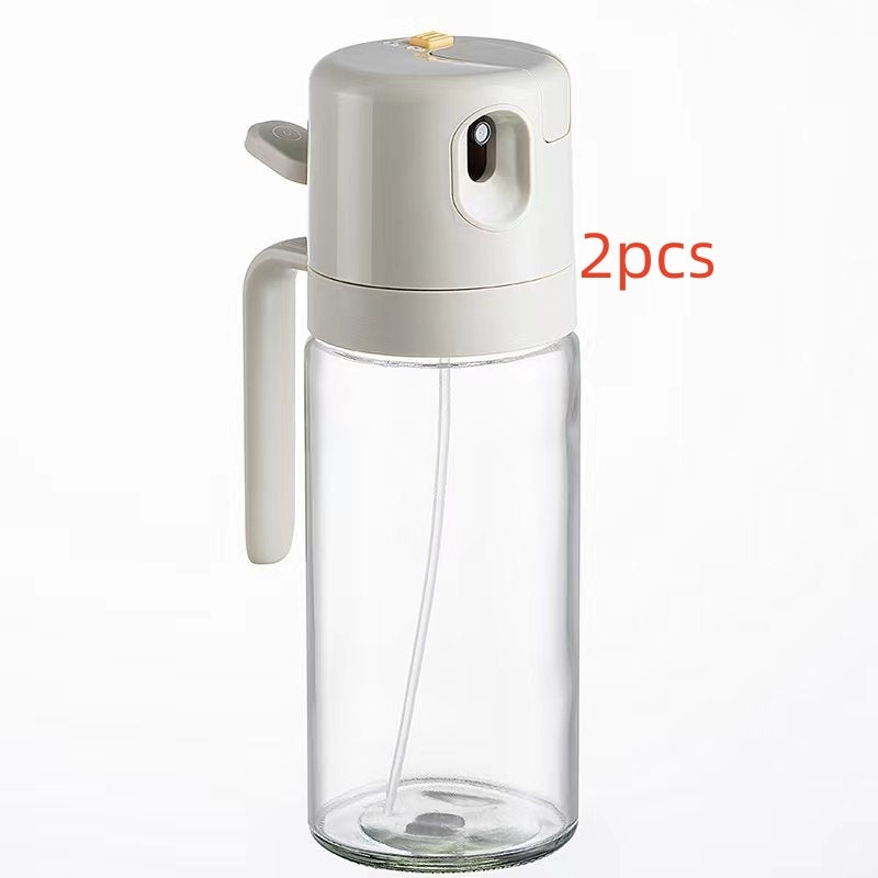 2-in-1 Oil Sprayer Bottle – Olive Oil & Vinegar Dispenser for BBQ, Cooking, Baking, and Kitchen Use
