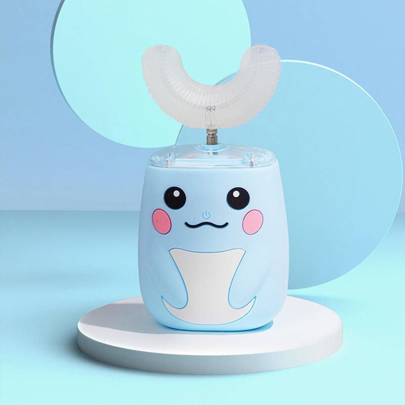 U-Shaped Electric Toothbrush for Children – Automatic Lazy U-Type Toothbrush for Kids’ Oral Care