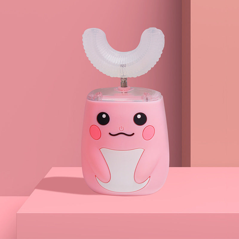 U-Shaped Electric Toothbrush for Children – Automatic Lazy U-Type Toothbrush for Kids’ Oral Care