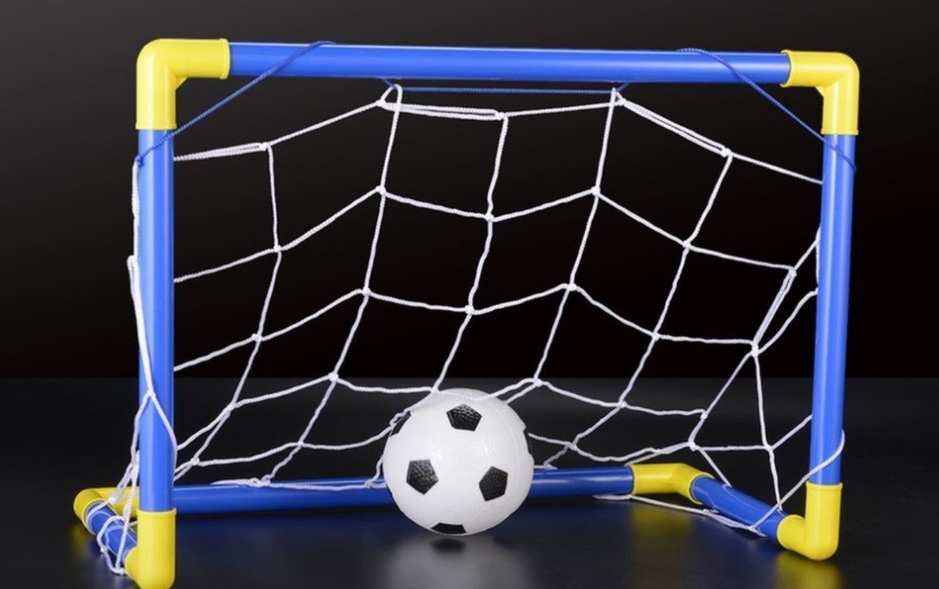 Folding Mini Soccer Goal Post Net – Portable Football Goal for Kids, Backyard & Indoor Play
