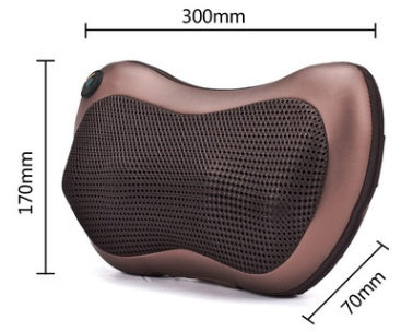 Electric Neck Massager – Multifunctional Cervical, Waist, and Back Massage Pillow for Home and Car Relaxation