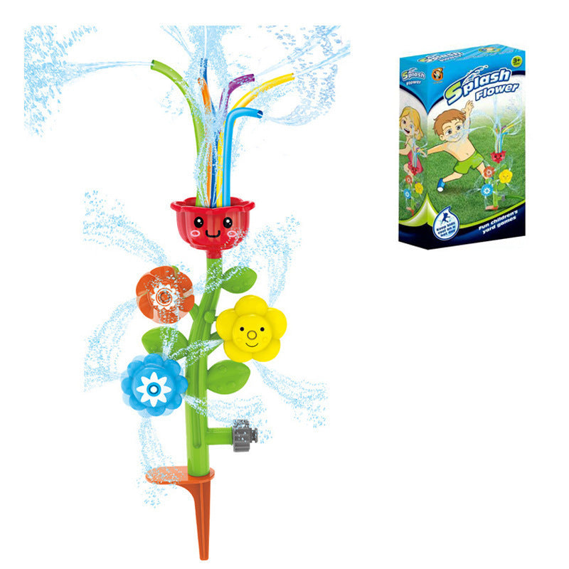 Outdoor Cartoon Sprinkler Water Toy – Summer Garden Splash Toy for Kids, Baby Bath & Yard Fun