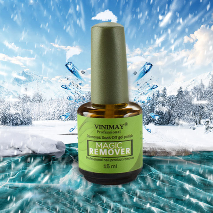 Burst Magic Nail Polish Remover – Fast Soak-Off Gel Polish Degreaser and Cleaner