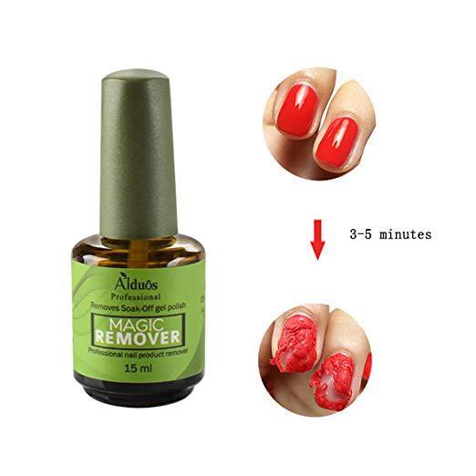 Burst Magic Nail Polish Remover – Fast Soak-Off Gel Polish Degreaser and Cleaner