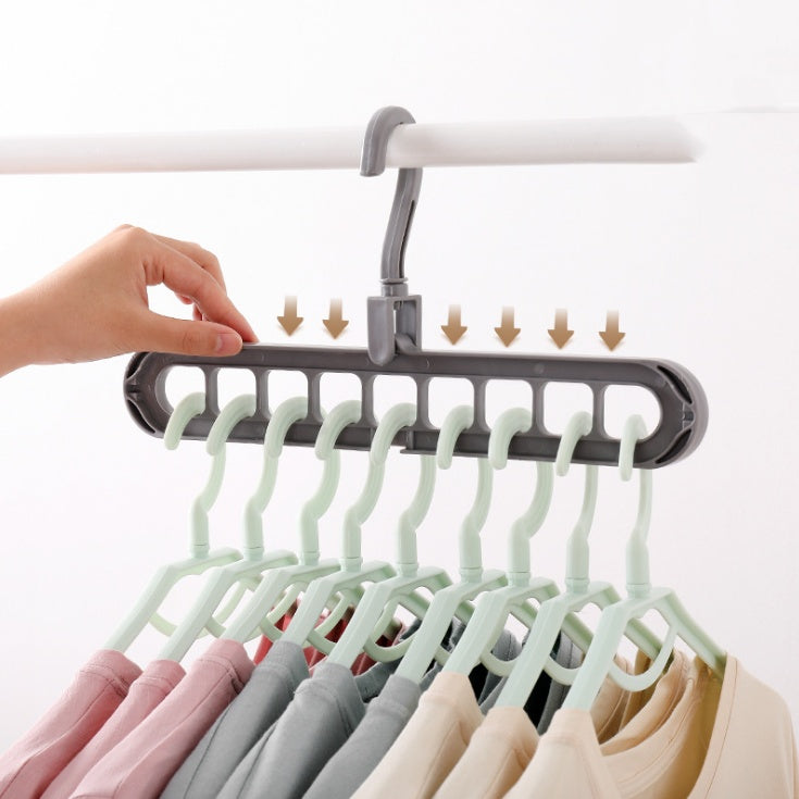 Plastic Clothes Hangers – Durable Storage Hangers with Hooks for Home Organization
