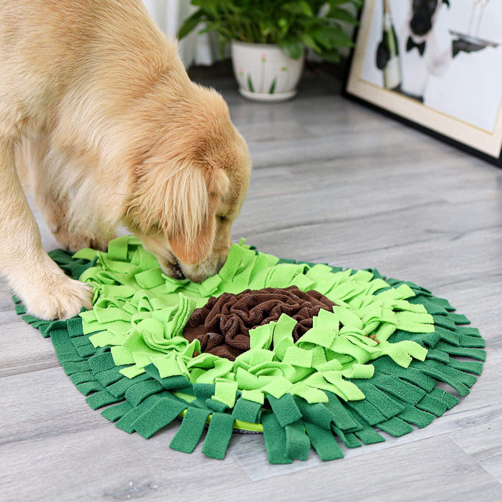 Dog Sniffing Mat & Puzzle Toy – Interactive Pet Feeding Mat for Treats, Training, and Boredom Relief