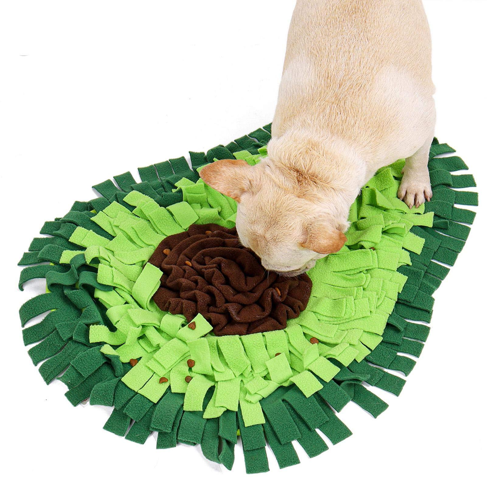 Dog Sniffing Mat & Puzzle Toy – Interactive Pet Feeding Mat for Treats, Training, and Boredom Relief