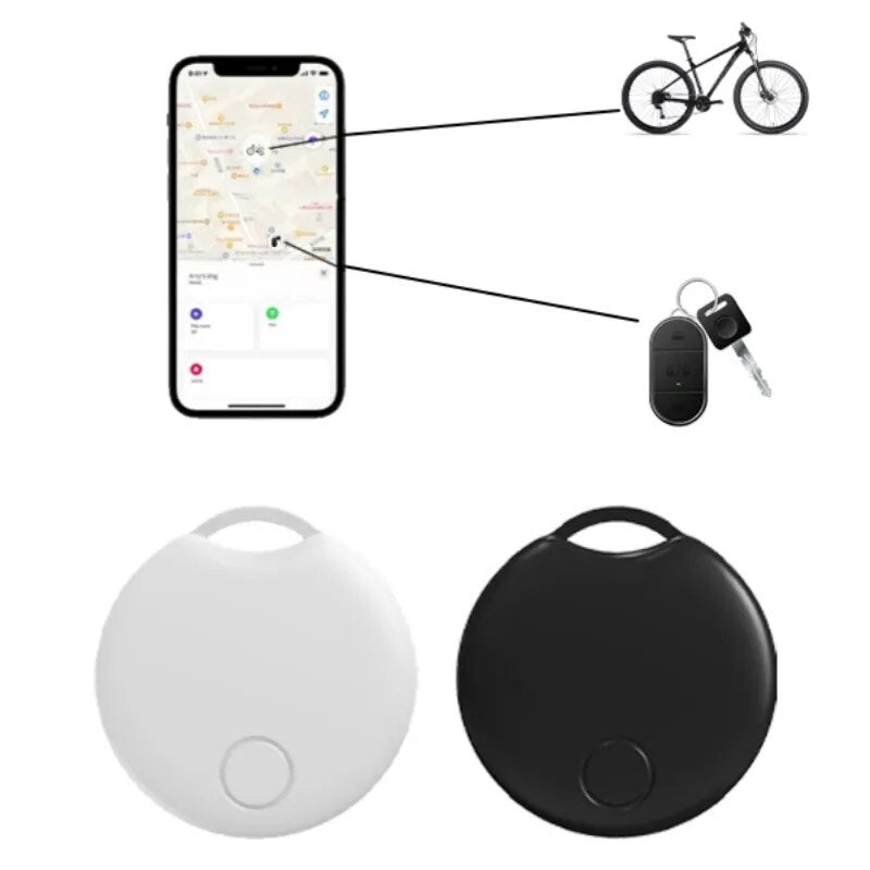 Bluetooth GPS Tracker – AirTag Replacement Smart Finder for Bags, Wallets, Keys, Bikes, and More (MFi iTag Compatible)