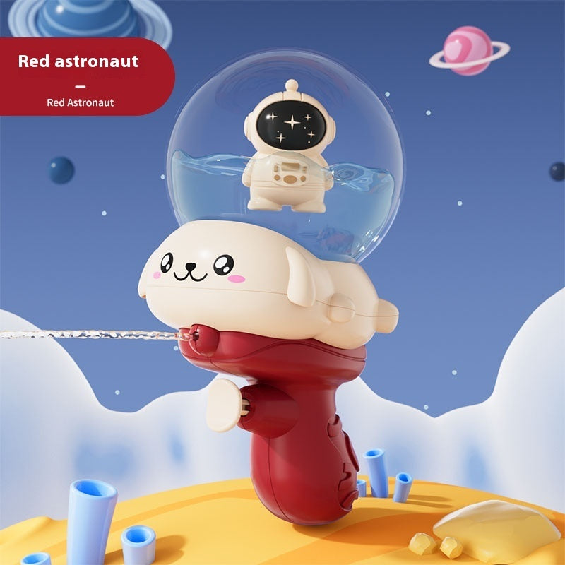 Children’s Spaceman Cartoon Water Flosser – Kids’ Oral Irrigator for Fun & Healthy Teeth, Internet Celebrity Design