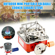 Portable Foldable Stove Burner – Compact Camping and Outdoor Cooking Stove