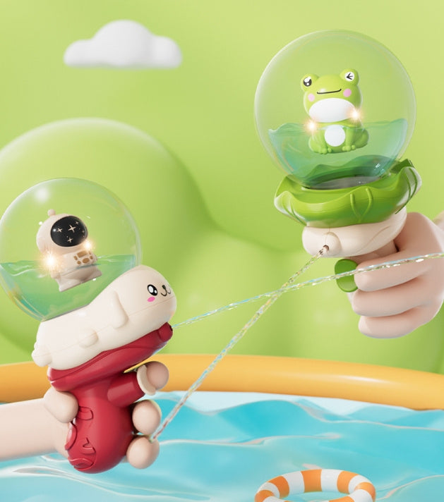 Children’s Spaceman Cartoon Water Flosser – Kids’ Oral Irrigator for Fun & Healthy Teeth, Internet Celebrity Design