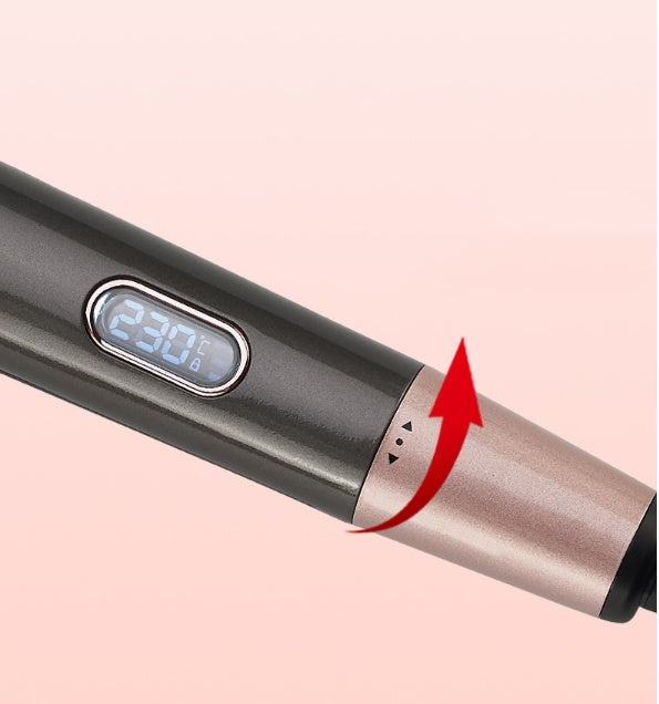 2-in-1 Professional Hair Straightener & Crimper – Dry/Wet Hair Straightening and Curling Comb