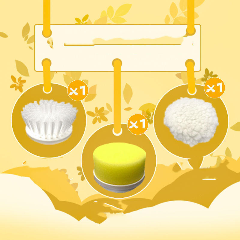 Multifunctional Electric Scrubber – Rechargeable Automatic Dishwashing Brush for Kitchen, Range Hood & Stove Cleaning