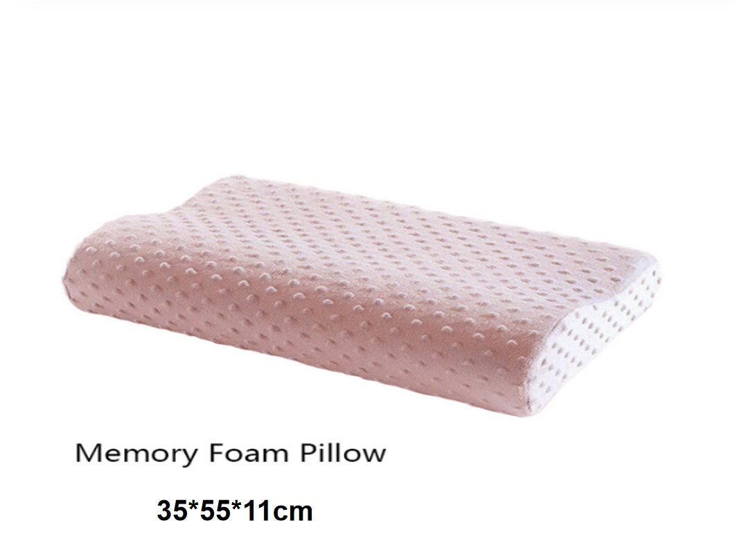 Memory Foam Pillow – Ergonomic Soft Support Pillow for Neck, Back, and Head Pain Relief