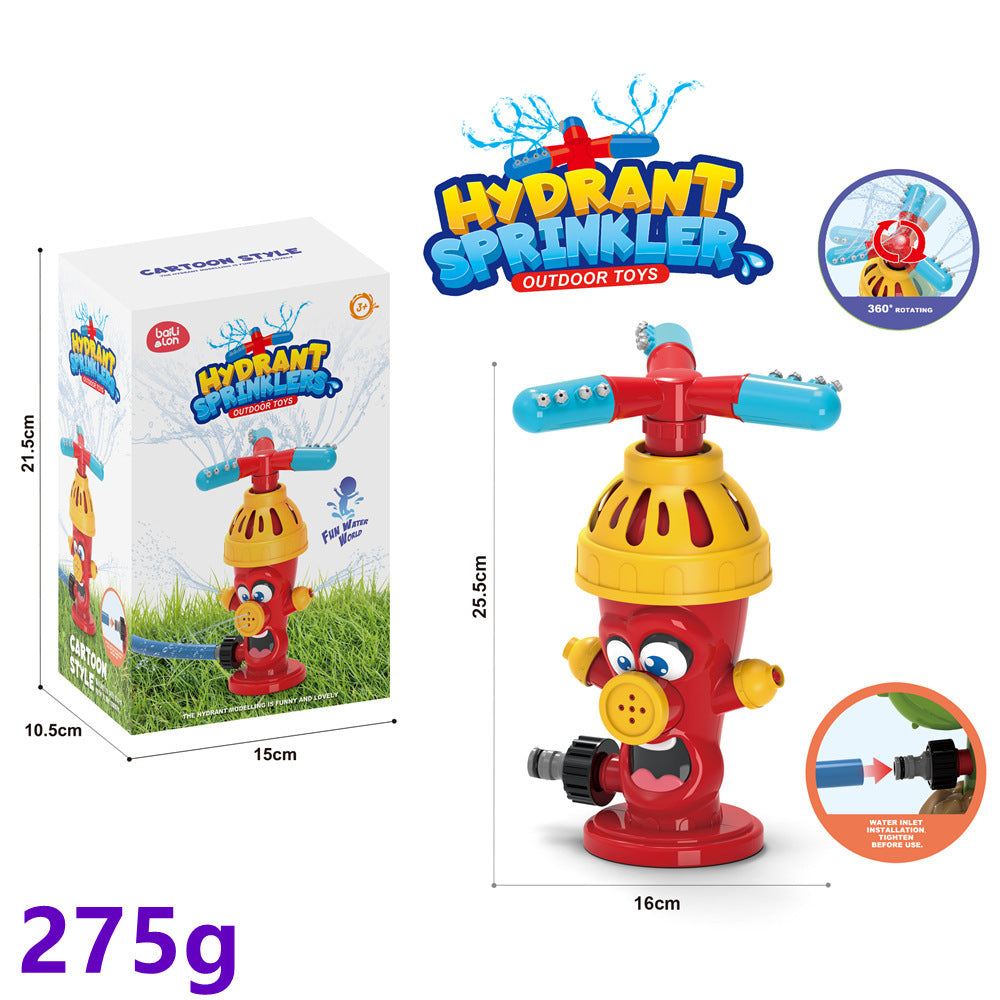 Outdoor Cartoon Sprinkler Water Toy – Summer Garden Splash Toy for Kids, Baby Bath & Yard Fun