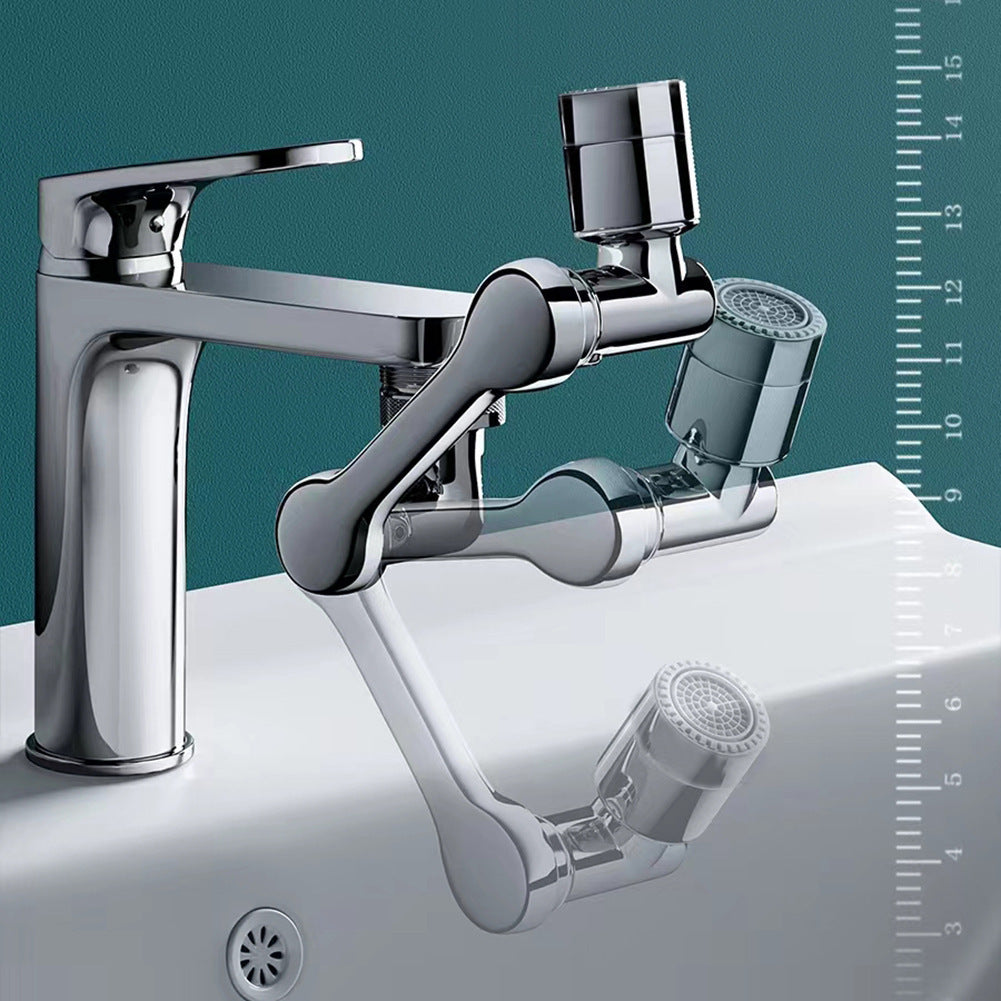 Universal Faucet for Washbasin – Multifunctional Splash-Proof Tap with 1080° Rotation