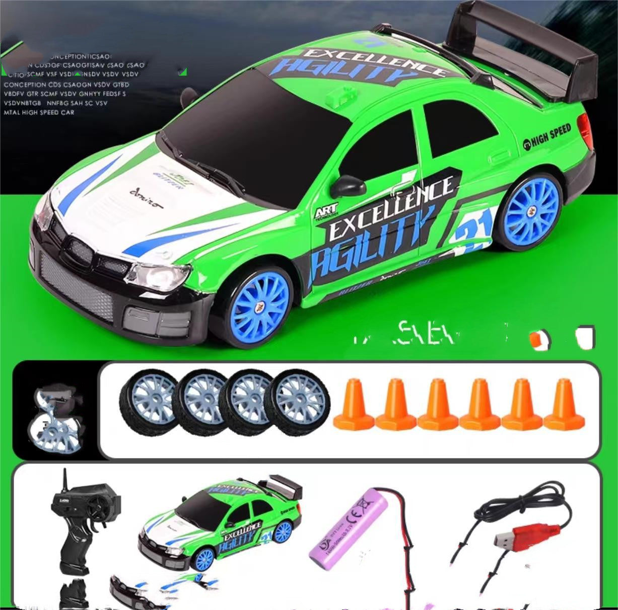 2.4G RC Drift Car – 4WD Remote Control Racing Toy, GTR & AE86 Model Vehicle for Kids, Christmas Gift
