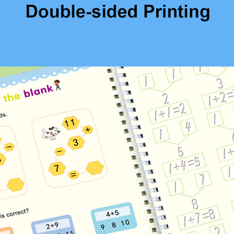 Hot Selling Preschool Hard Pen & Groove Copybook – English Handwriting Practice Book for Children