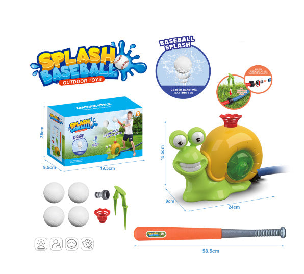 Outdoor Cartoon Sprinkler Water Toy – Summer Garden Splash Toy for Kids, Baby Bath & Yard Fun