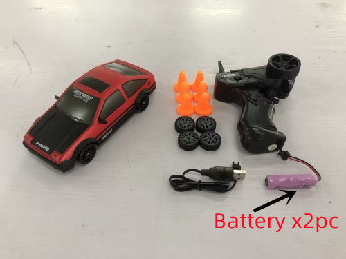 2.4G RC Drift Car – 4WD Remote Control Racing Toy, GTR & AE86 Model Vehicle for Kids, Christmas Gift