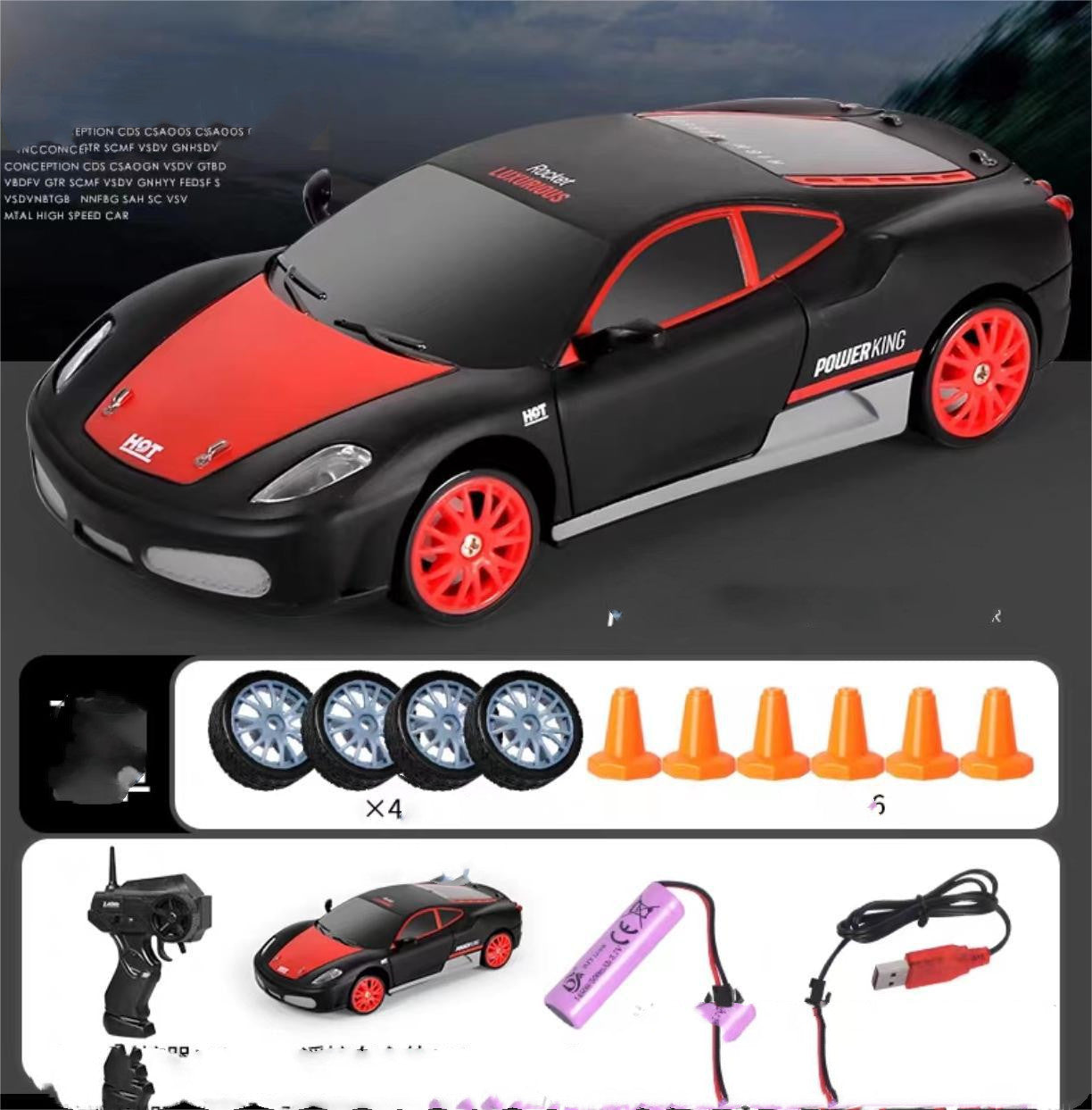 2.4G RC Drift Car – 4WD Remote Control Racing Toy, GTR & AE86 Model Vehicle for Kids, Christmas Gift