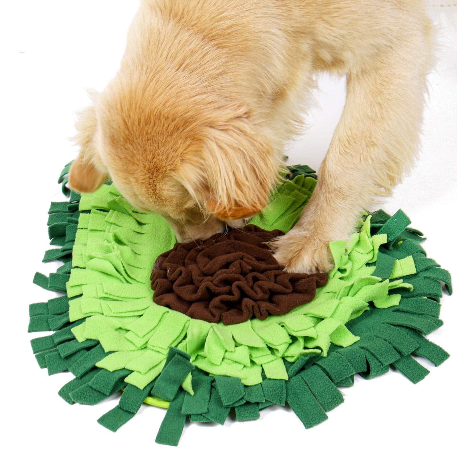 Dog Sniffing Mat & Puzzle Toy – Interactive Pet Feeding Mat for Treats, Training, and Boredom Relief