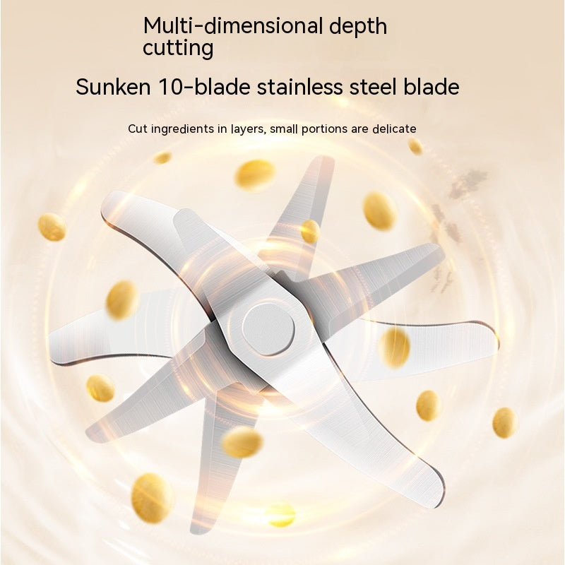 Mini Soybean Milk Machine – Wall-Breaking, Filter-Free Automatic Heating & Juice Extractor