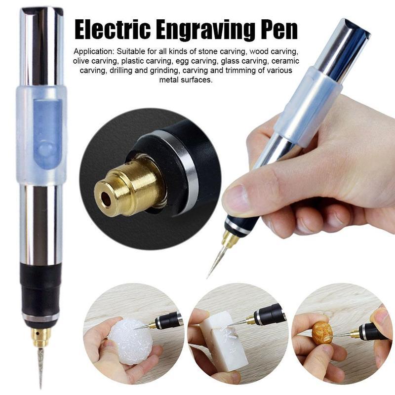 25W Wireless Mini Electric Engraving Pen – DIY Micro Drill, Grinder & Cutter Tool for Jade, Wood & Metal