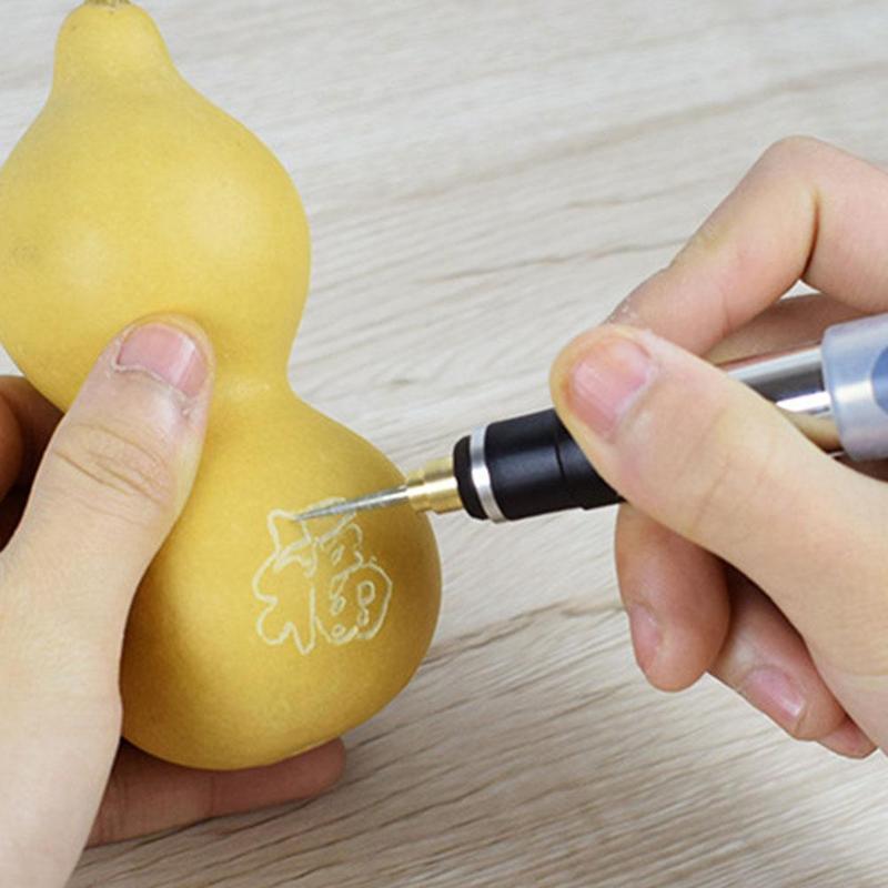 25W Wireless Mini Electric Engraving Pen – DIY Micro Drill, Grinder & Cutter Tool for Jade, Wood & Metal