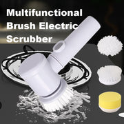 Multifunctional Electric Scrubber – Rechargeable Automatic Dishwashing Brush for Kitchen, Range Hood & Stove Cleaning