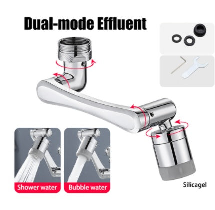 Universal Faucet for Washbasin – Multifunctional Splash-Proof Tap with 1080° Rotation