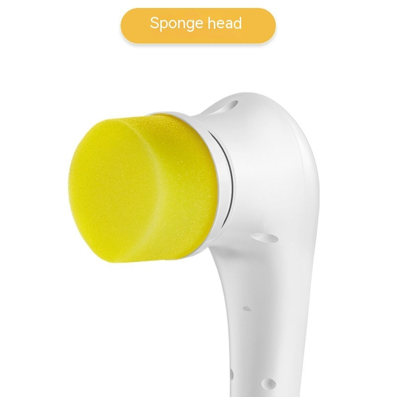 Multifunctional Electric Handheld Scrubber – Kitchen & Bathroom Cleaning Brush Set with 5 Drill Brush Heads