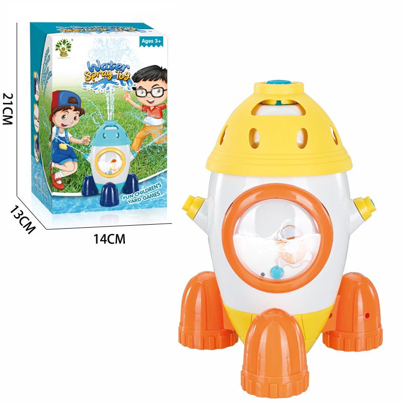 Outdoor Cartoon Sprinkler Water Toy – Summer Garden Splash Toy for Kids, Baby Bath & Yard Fun