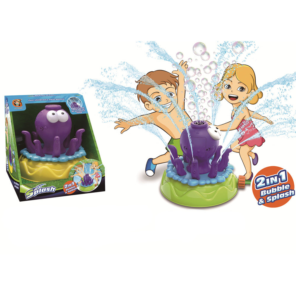 Outdoor Cartoon Sprinkler Water Toy – Summer Garden Splash Toy for Kids, Baby Bath & Yard Fun