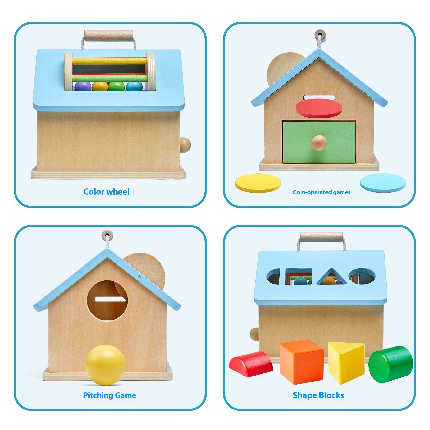 Cottage Early Childhood Education Busy Toy – Educational Learning Activity for Babies & Toddlers