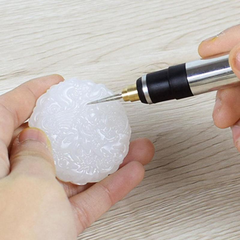 25W Wireless Mini Electric Engraving Pen – DIY Micro Drill, Grinder & Cutter Tool for Jade, Wood & Metal